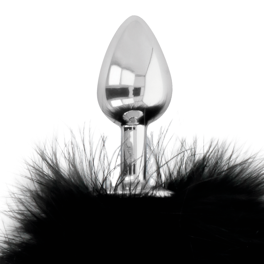 Darkness Anal Extra Anal Buttplug With Tail 7 Cm - 3