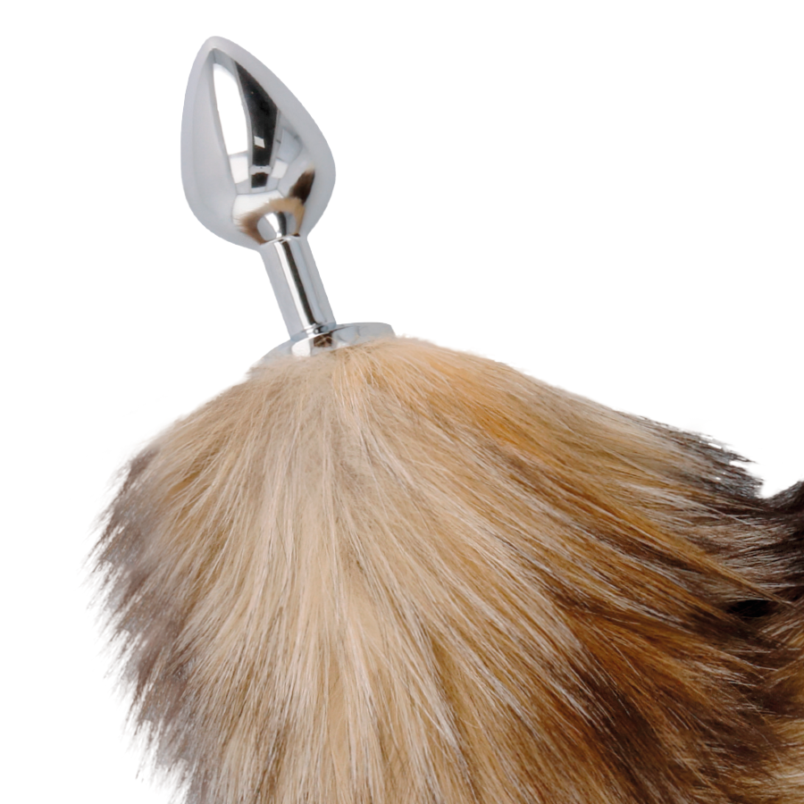 Darkness Tail Butt Plug Silver - 3