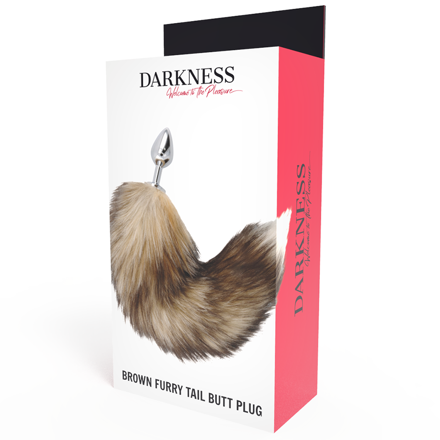 Darkness Tail Butt Plug Silver - 2