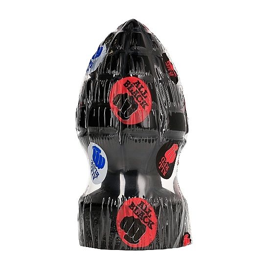 All Black Plug Anal 14 Cm - 3
