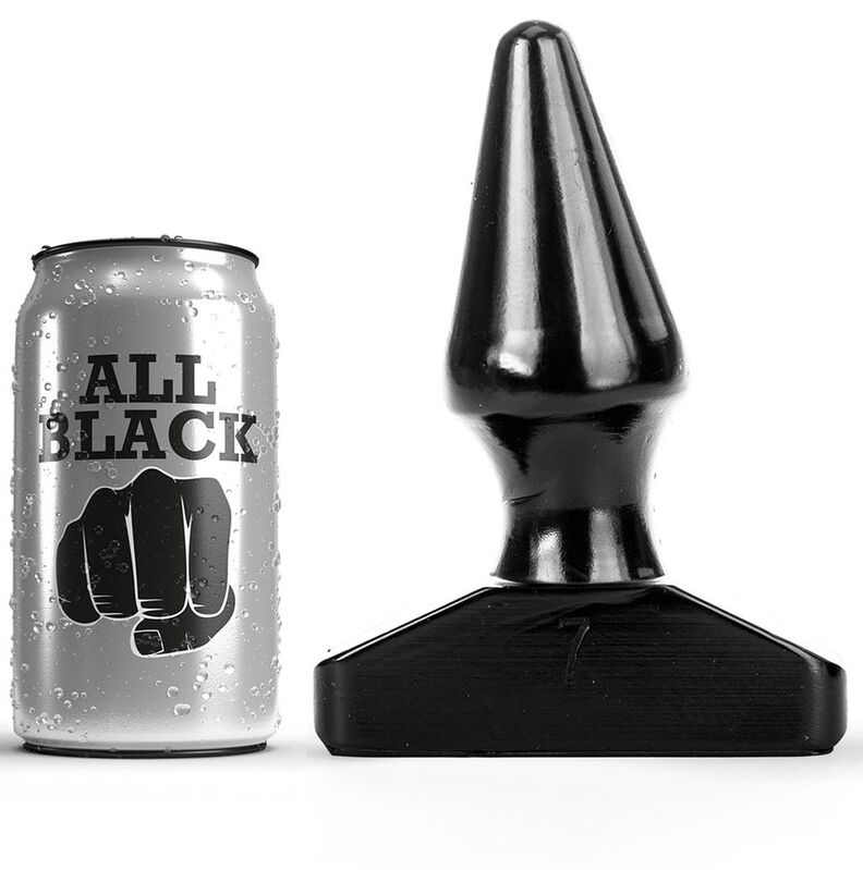 All Black Plug Anal 16 Cm
