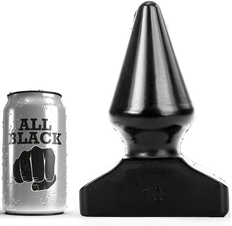 All Black Plug Anal 20 5 Cm