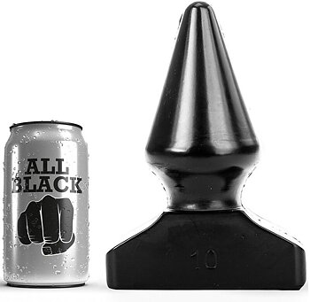 All Black Plug Anal 20 5 Cm