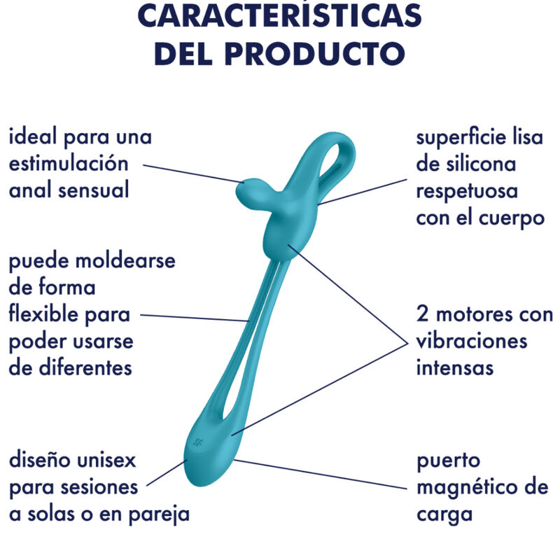 Satisfyer Ring Plugg Play 1 Flexible Multivibrator - 5