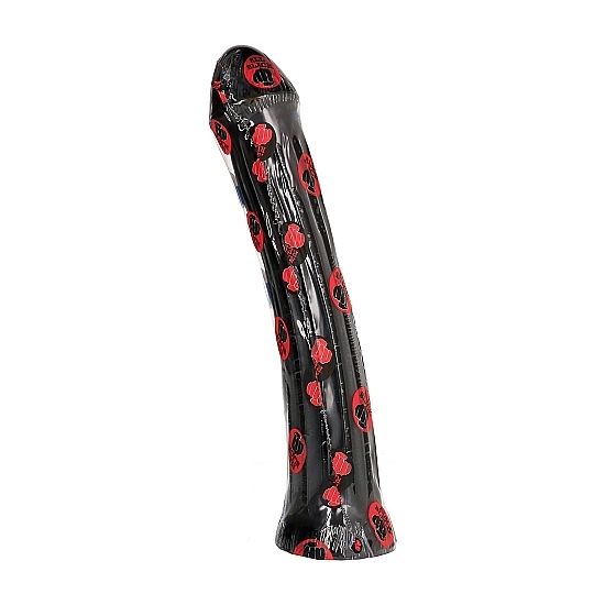 All Black Plug Dildo 31 Cm - 3