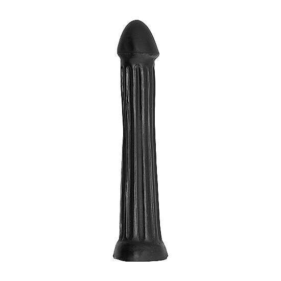 All Black Plug Dildo 31 Cm - 2
