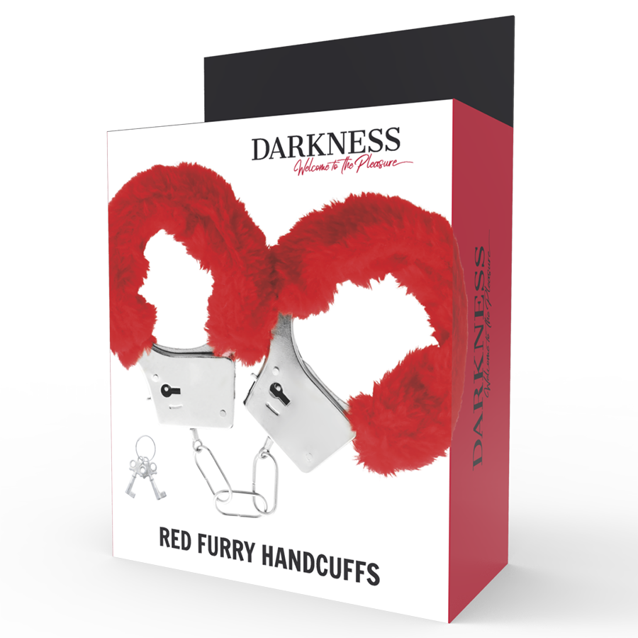 Darkness Bondage Lined Metal Handcuffs - 7