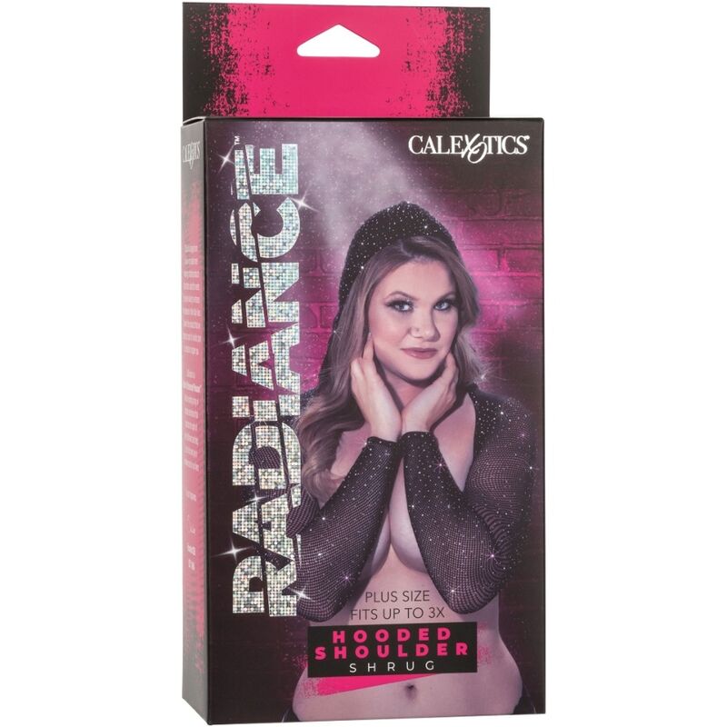 Calexotics Radiance Hooded Shoulder Shrug Rhine Plus - 4