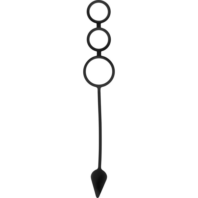 Ohmama Fetish Silicone Rings And Plug - 2