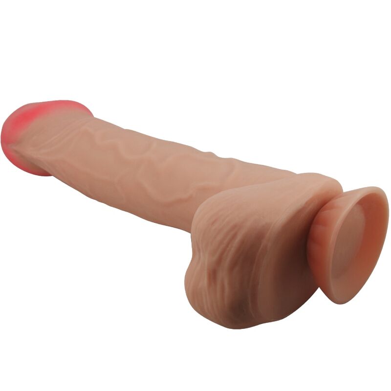 Dildos Pretty Love Sliding Skin Realistisk With Sliding Skin Suction Cup 26 cm - 7