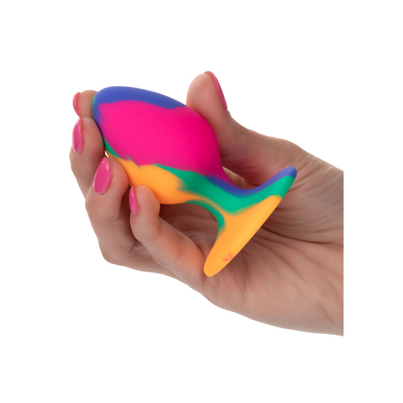 Calexotics Cheeky Medium Tie Dye Plug Anal - 4