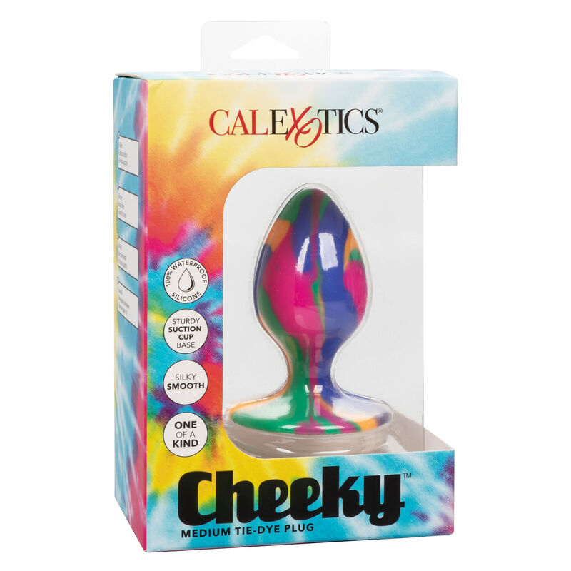 Calexotics Cheeky Medium Tie Dye Plug Anal - 2