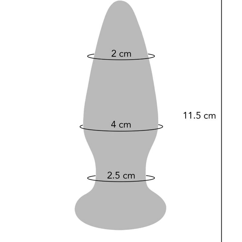 Toyjoy The Shining Vibrating Glas Buttplug - 2