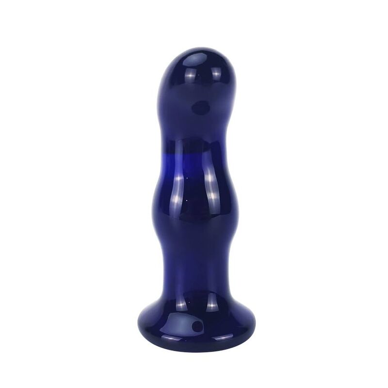 Toyjoy The Gleaming Vibrating Glas Buttplug - 3