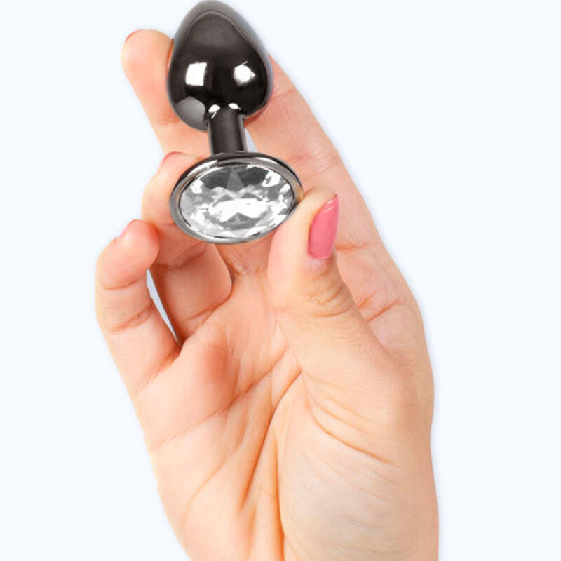 Secretplay Toys Gunmetal Butt Plug Small Size 7 Cm - 3