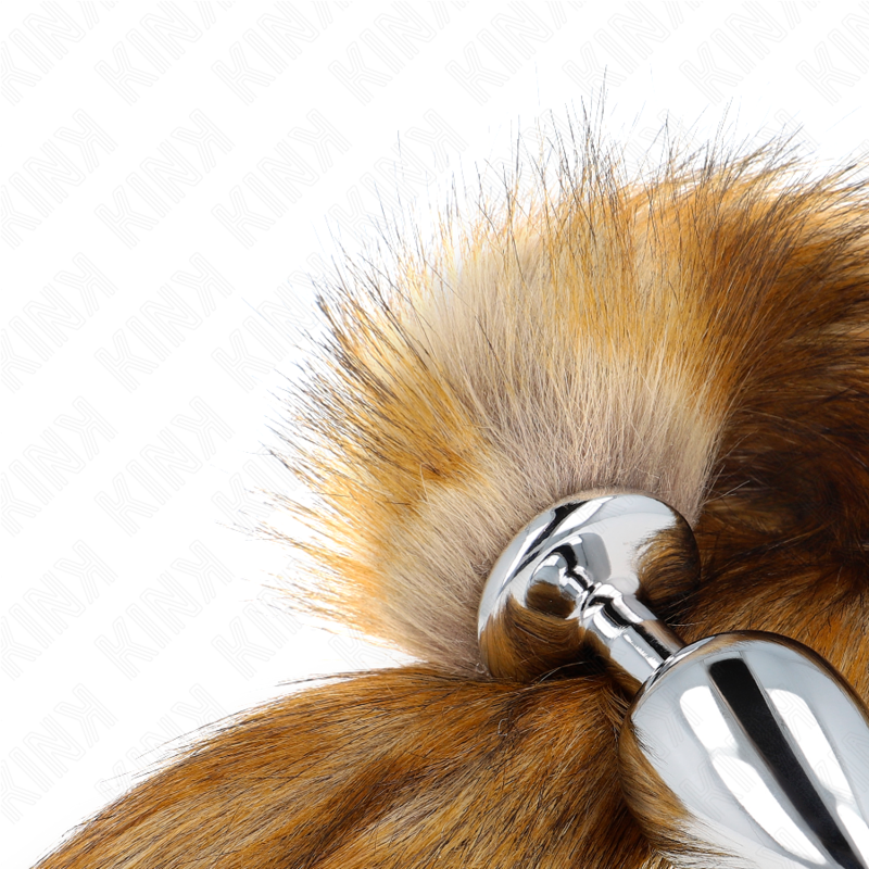 Pleasure Plugs Anal Size 10 X Cm With Synthetic Tail 40 Cm Brown - 4
