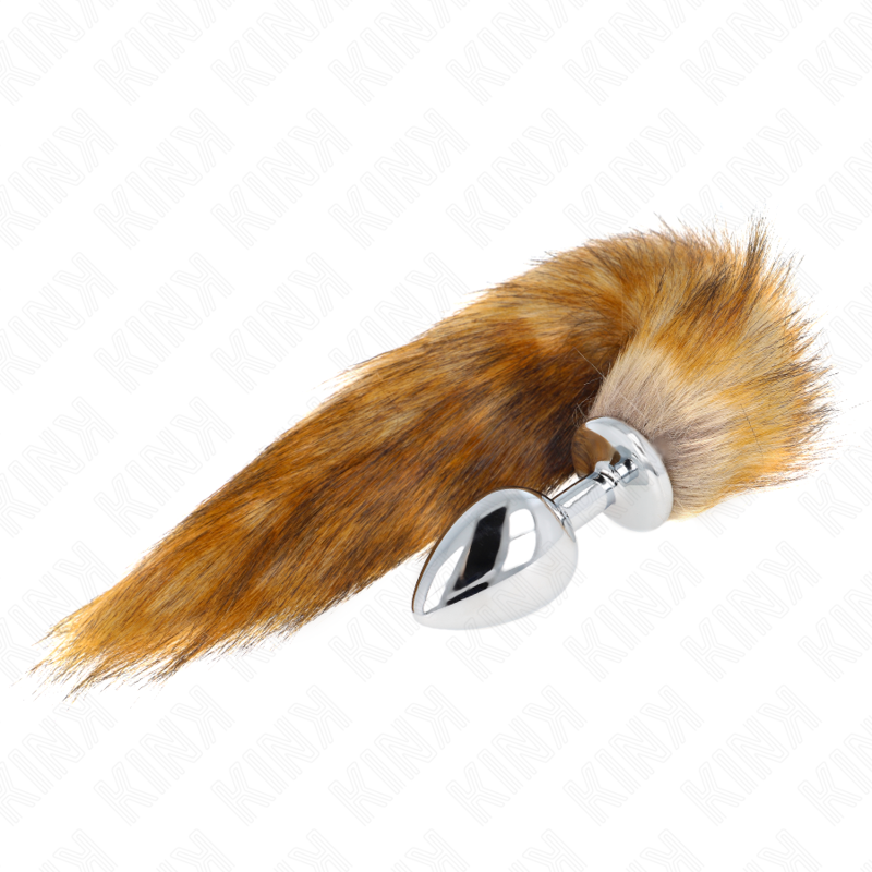 Pleasure Plugs Anal Size 10 X Cm With Synthetic Tail 40 Cm Brown - 2