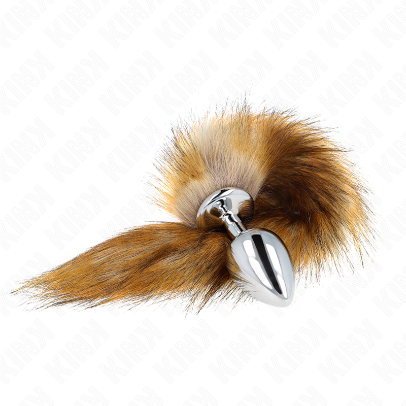 Pleasure Plugs Anal Size 10 X Cm With Synthetic Tail 40 Cm Brown - 3