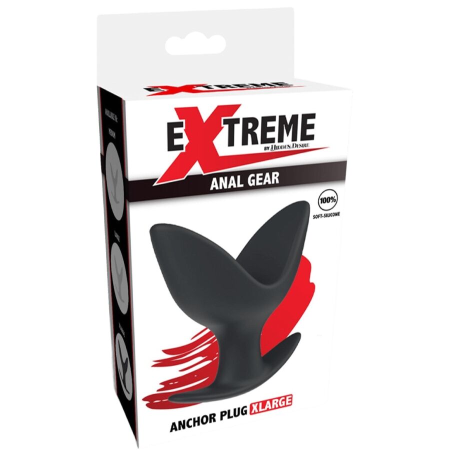Hidden Desire Extreme Anchor Anal Plug Extra Large - 3