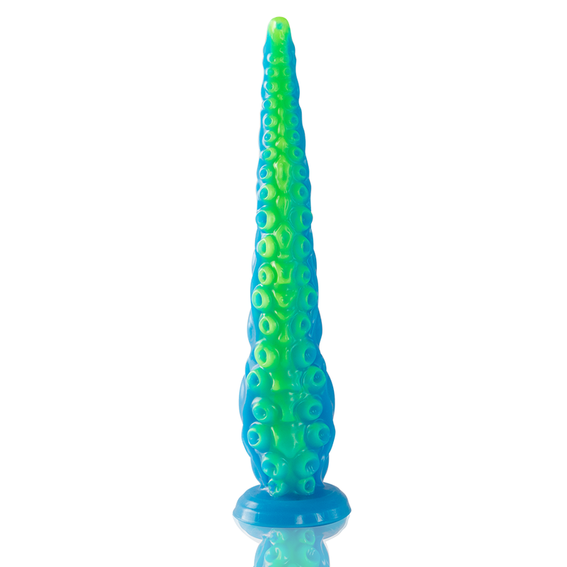 Epic Scylla Fluorescent Thin Tentacle Dildo Large - 5