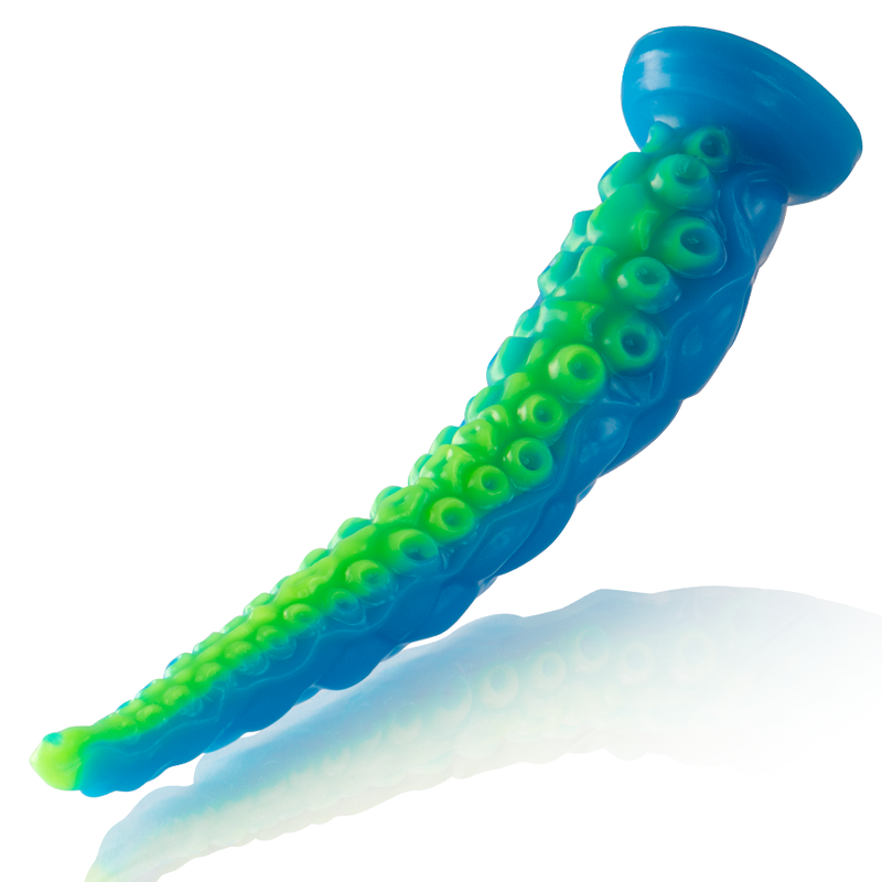 Epic Scylla Fluorescent Thin Tentacle Dildo Large - 4