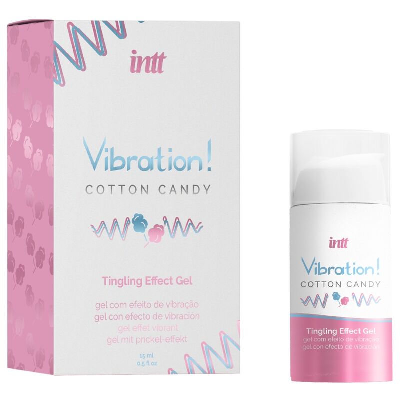 Intt Unisex Arousal Gel Powerful Intimate Stimulant Cotton Candy Liquid Vibrator Gel 15 Ml - 2