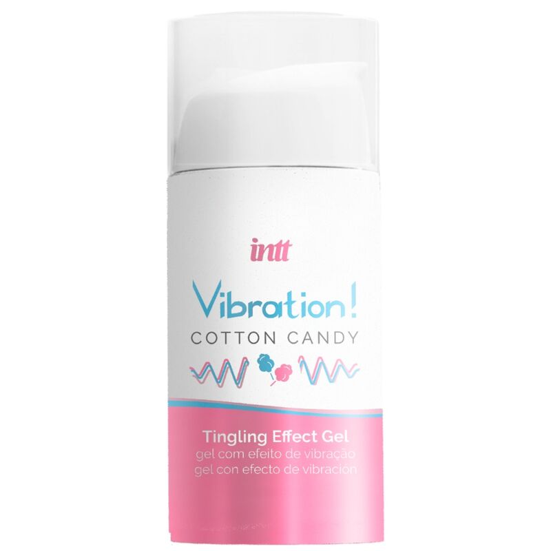 Intt Unisex Arousal Gel Powerful Intimate Stimulant Cotton Candy Liquid Vibrator Gel 15 Ml