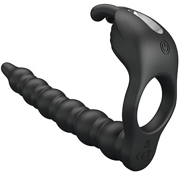For Him Pretty Love Blackney Penis Ring With Vibrator Plug