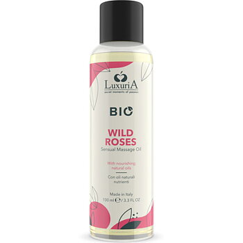 Intimateline Luxuria Bio Wild Roses Massage Oil 100 Ml