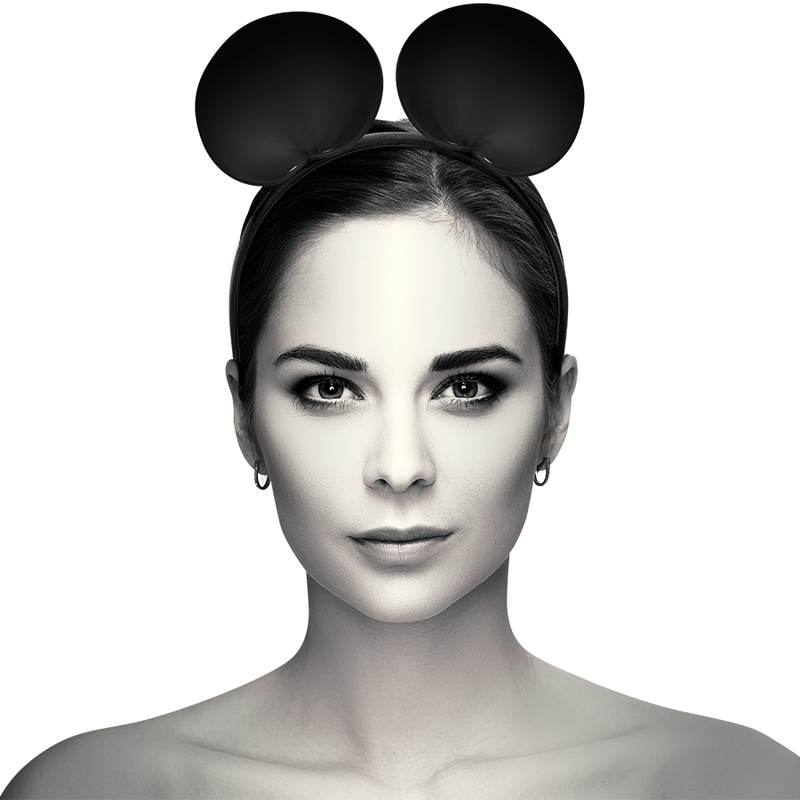 Coquette Chic Desire Headband With Mouse Ears - 2
