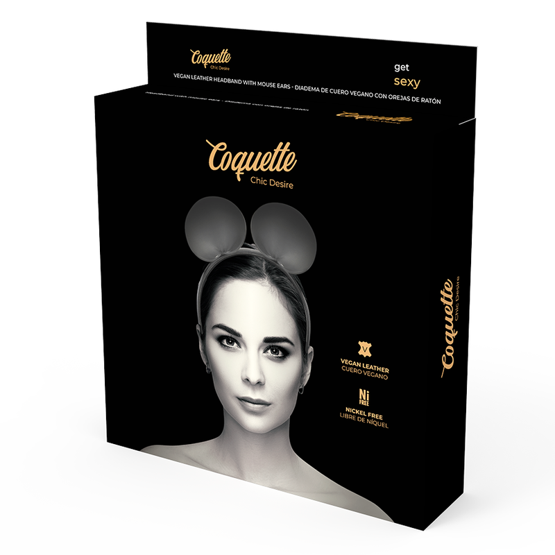 Coquette Chic Desire Headband With Mouse Ears - 5