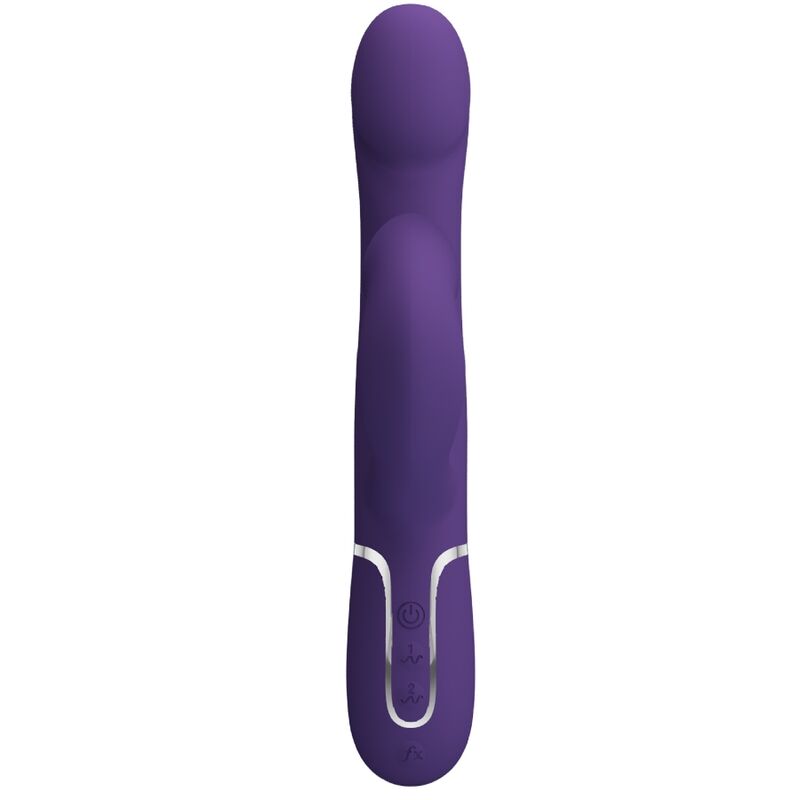 High Tech Pretty Love Zalin Rabbit Vibrator Pearls 4 In 1 - 4