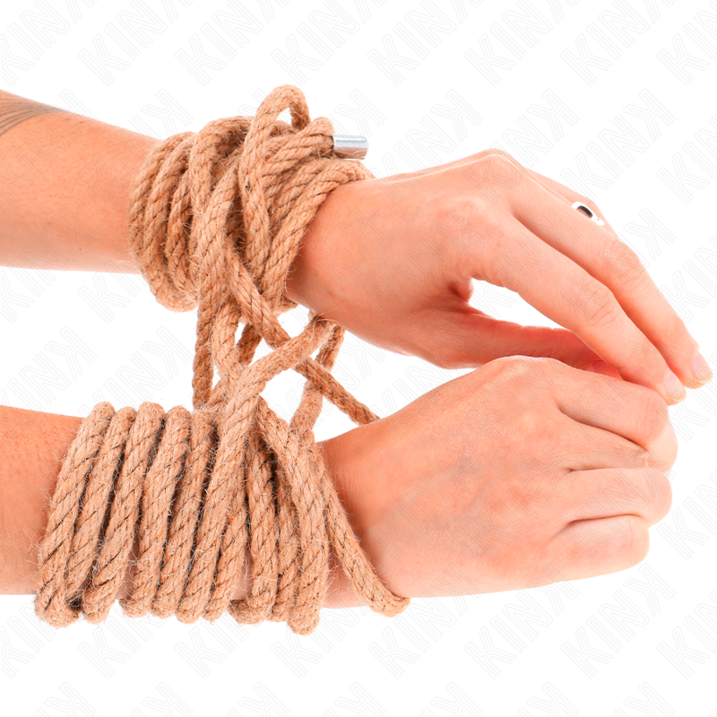 Rope Arts Hemp Rope With Metal Head 5 Meter - 2