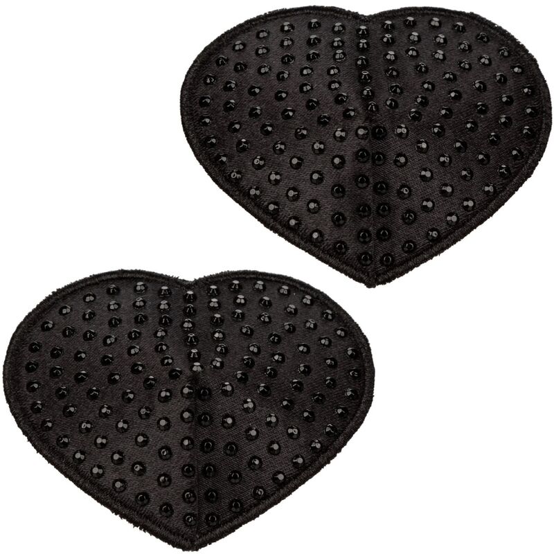 Calexotics Radiance Heart Shaped Jewel Nipple Shields - 2