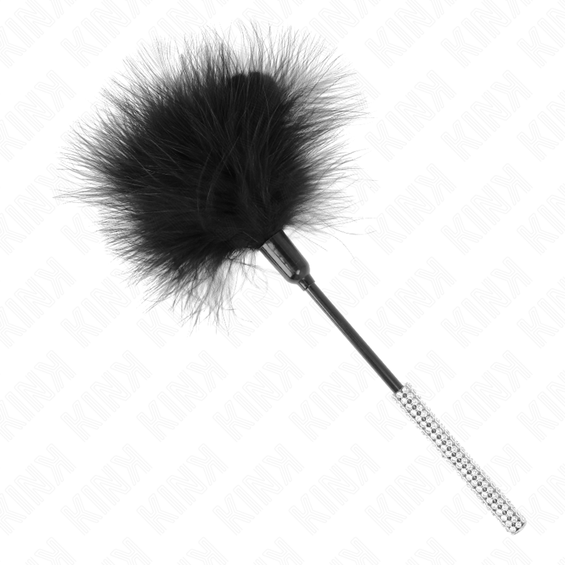 Impact Touch Tickle Feathers With Rhinestone Handle 27 cm - 2