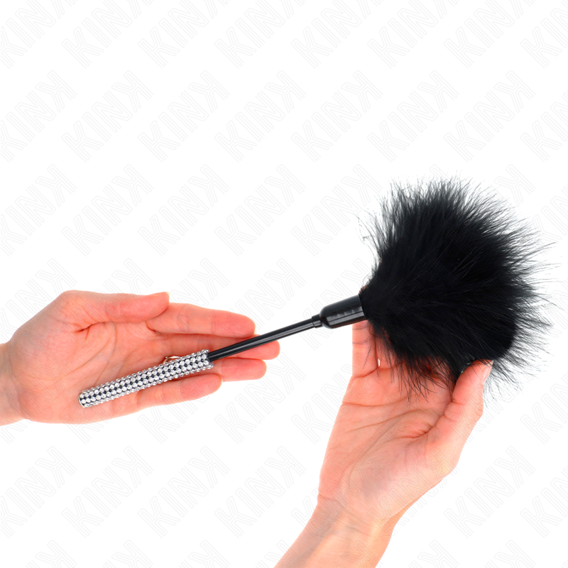 Impact Touch Tickle Feathers With Rhinestone Handle 27 cm - 3