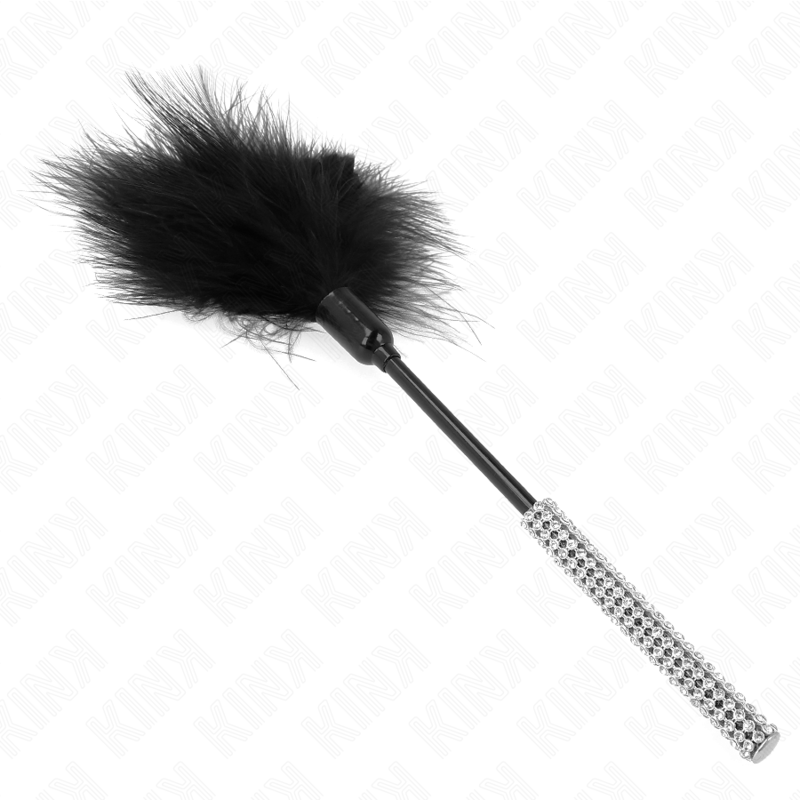 Impact Touch Tickle Feathers With Rhinestone Handle 27 cm - 5