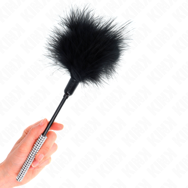Impact Touch Tickle Feathers With Rhinestone Handle 27 cm