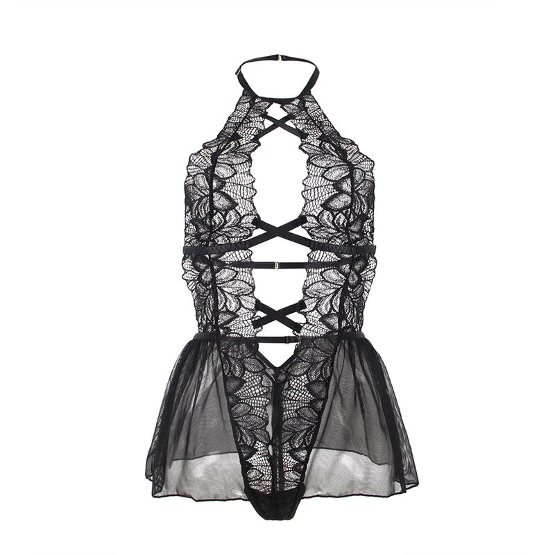 Subblime Teddy Halter Neck Bare Back Lace - 5