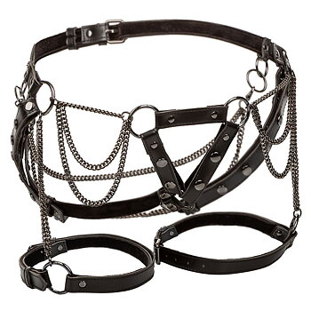 Calexotics Euphoria Multichain Thigh Harness Premium Plus