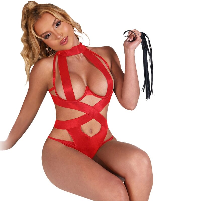 Subblime Sexy Halter Body With Harness - 4