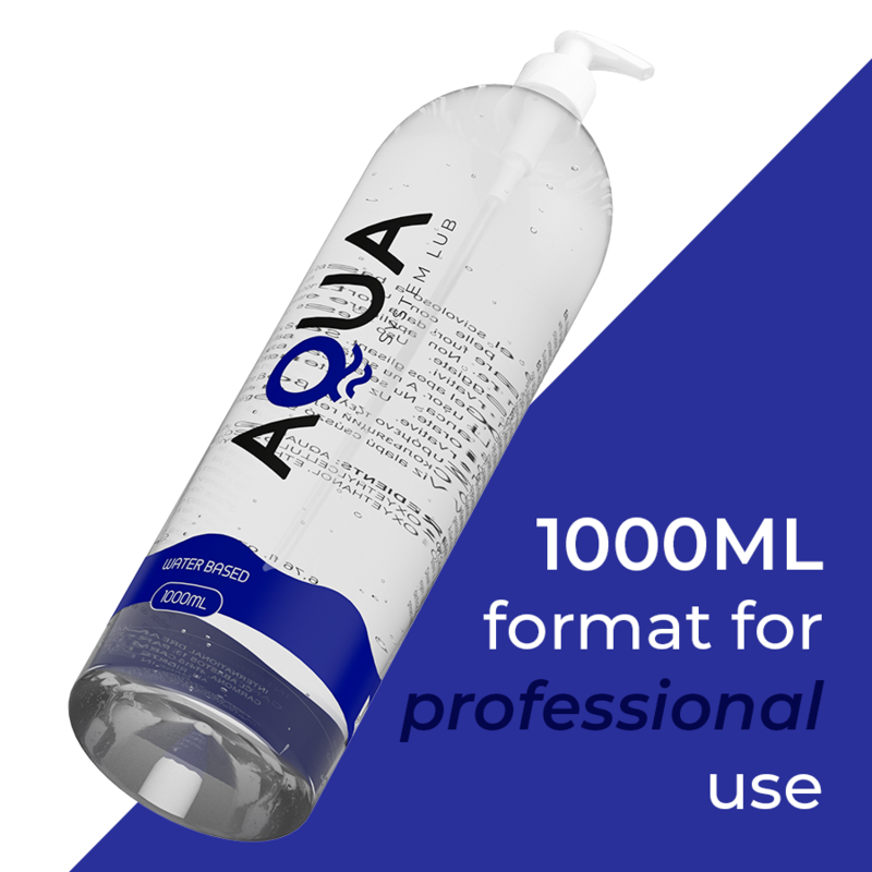 Aqua Quality Water Based Lubricant 1000 Ml - 2