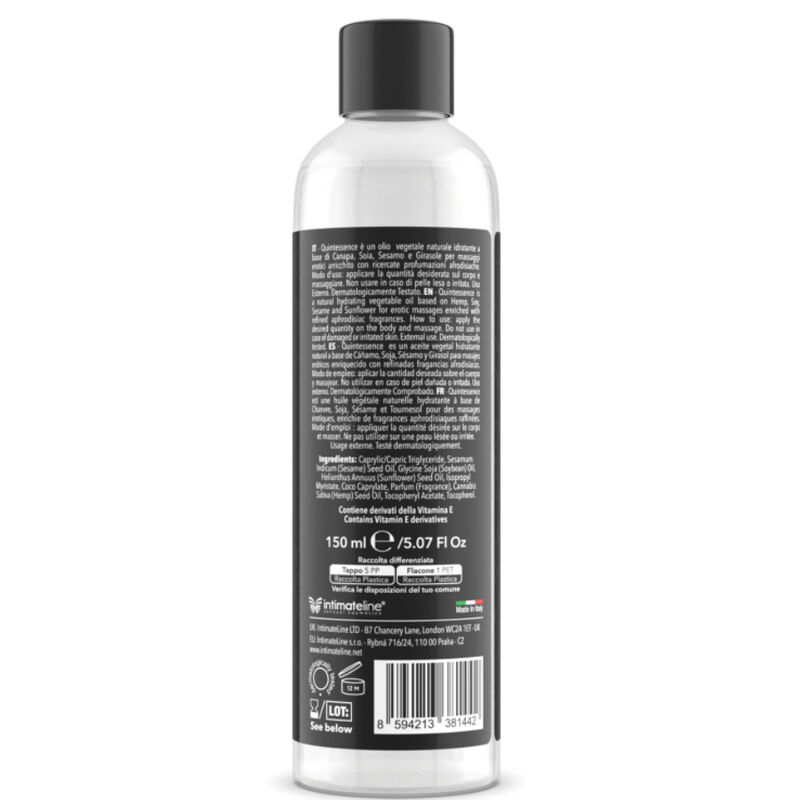 Intimateline Luxuria Massage Oil Sugar Cloud 150 Ml - 3