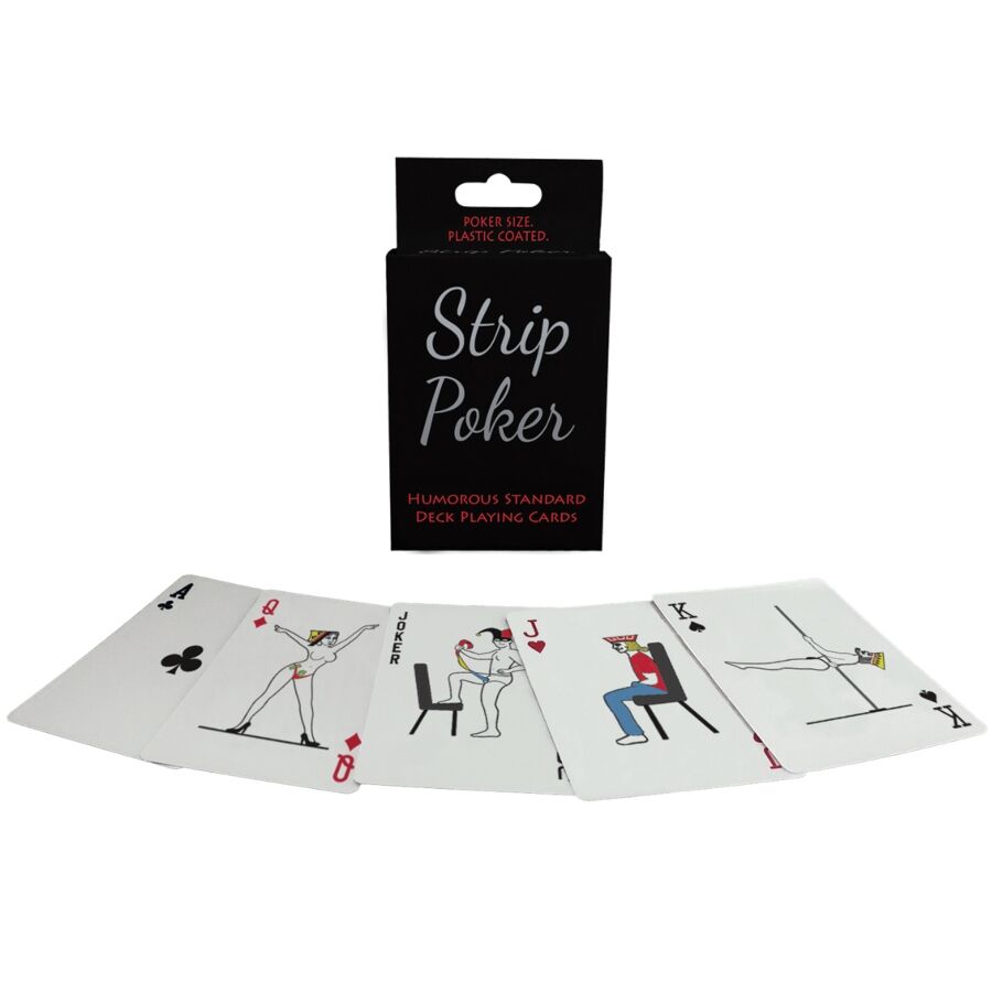 Kheper Strip Poker Humorous Deck Playing Cards