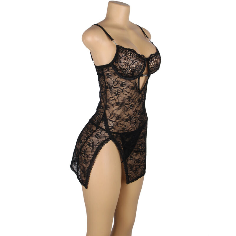 Subblime 954185 Lace Babydoll With Adjustable Straps - 4