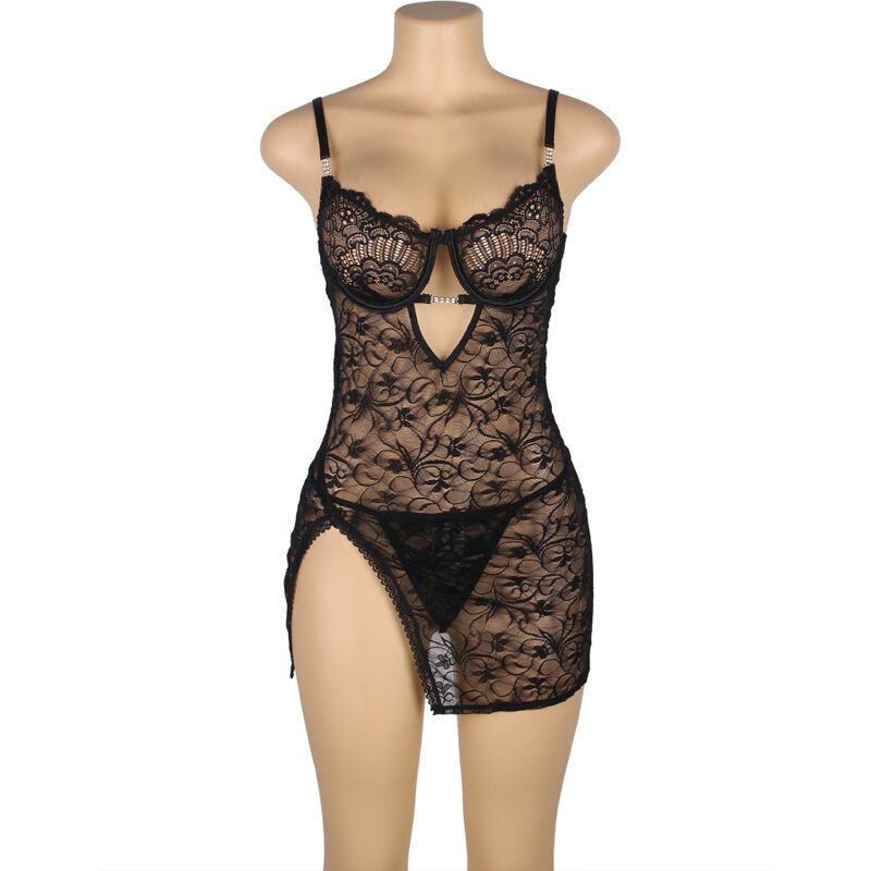 Subblime 954185 Lace Babydoll With Adjustable Straps - 3
