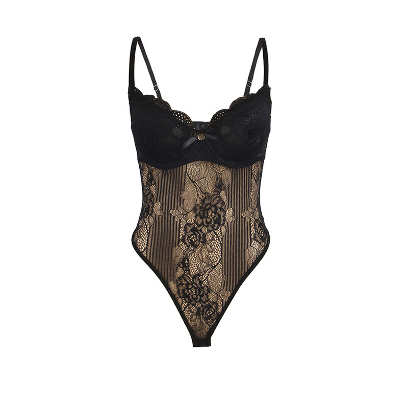 Subblime 955618 Lace Bodysuit With Bottom Closure - 4