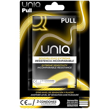 Uniq Pull Latex Free Condoms With Strips