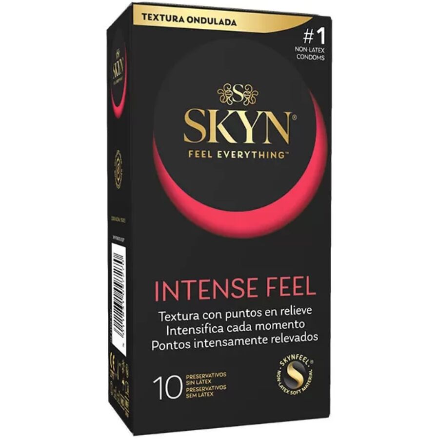 Skyn Intense Feel Textured Kondom With Wavy Design