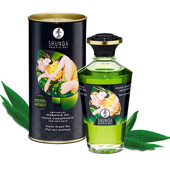 Shunga Oils Organic Tea Heat Effect Massage 100 Ml